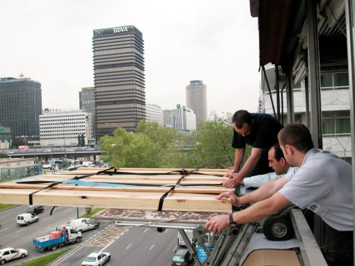 Traslado de oficinas en Madrid